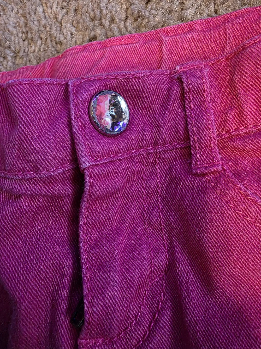 Gymboree Hot Pink Straight-Leg Jeans